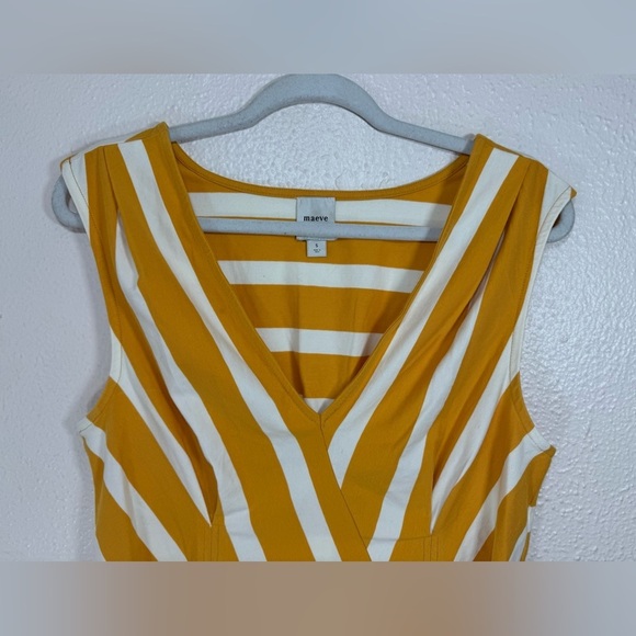 Anthropologie Maeve Sleeveless V-Neck Corset Blouse Tank Top Women’s Size Small - Picture 3 of 16